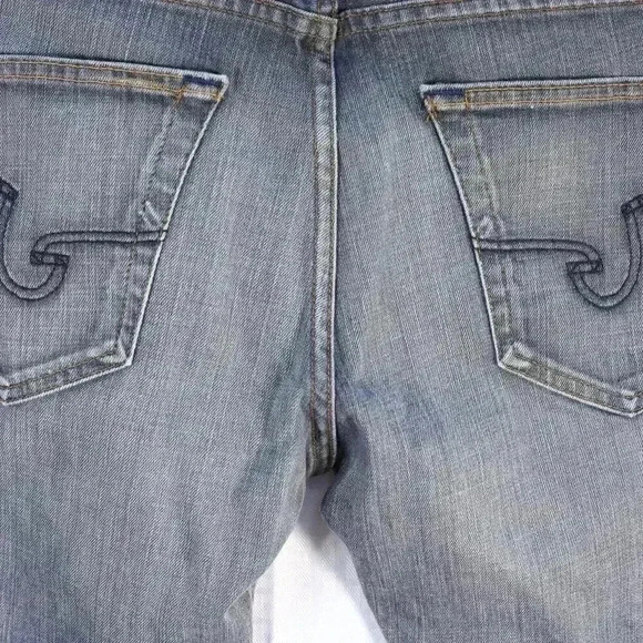 Adriano Goldschmied Size 32 light wash stretch straight leg jeans - Picture 5 of 15